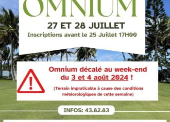 Omnium de Tina : reporté aux 3 et 4 août !