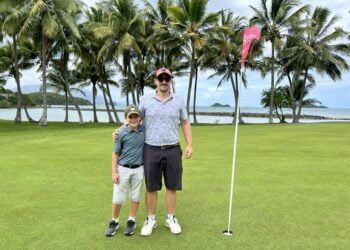 Mael, 9 ans : « On a joué -8 sur les 7 derniers trous, avec un trou-en-un ! »